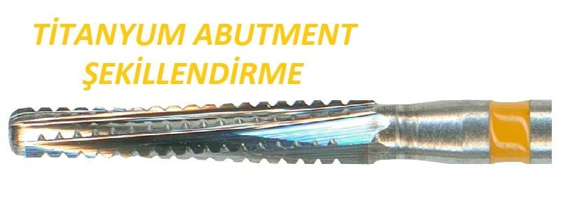 TİTANYUM ABUTMENT ŞEKL.
